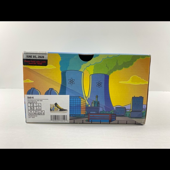 Vans x The Simpsons Sk8-Hi 1987-2020 Sneakers - Picture 9 of 11